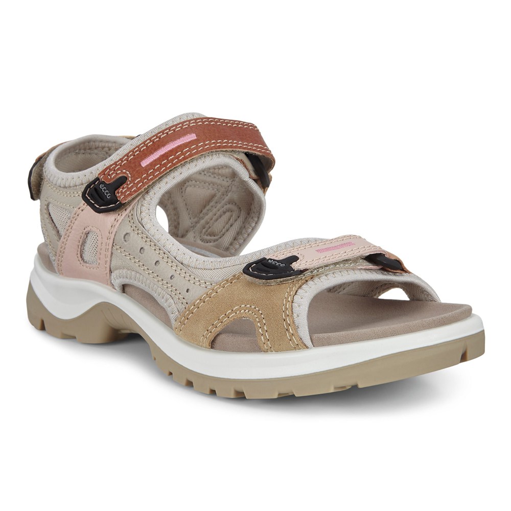 ECCO Womens Sandals Multicolor - Offroad Flat - FLM-695241